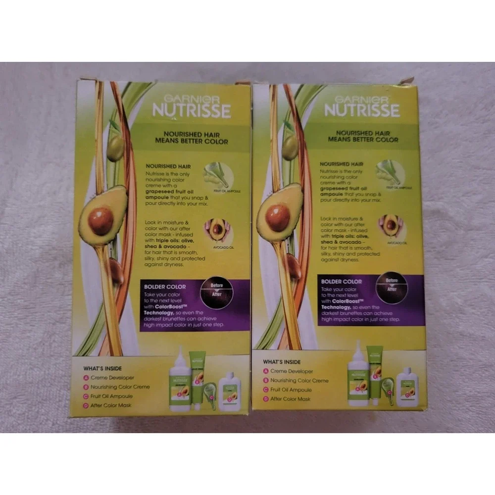 Lot of 2 Garnier Nutrisse Ultra Color - P2 Purple Quartz